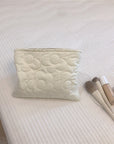 Quilted Makeup Bag