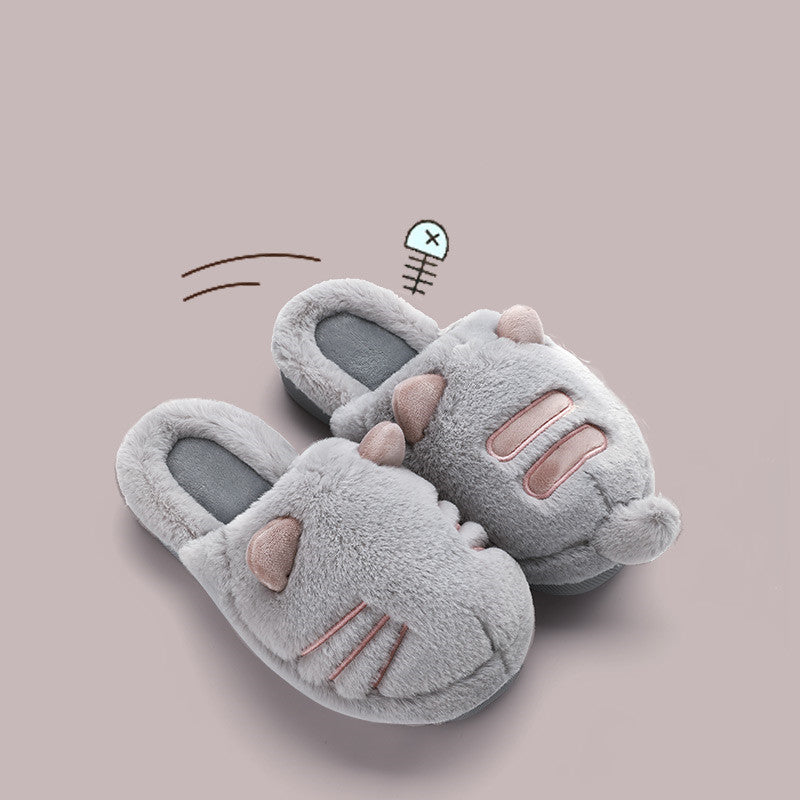 Fluufy Cute Cat Slippers