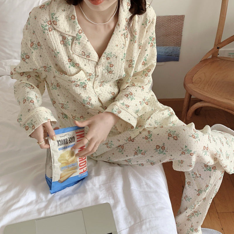 Floral Long Sleeve Pajama