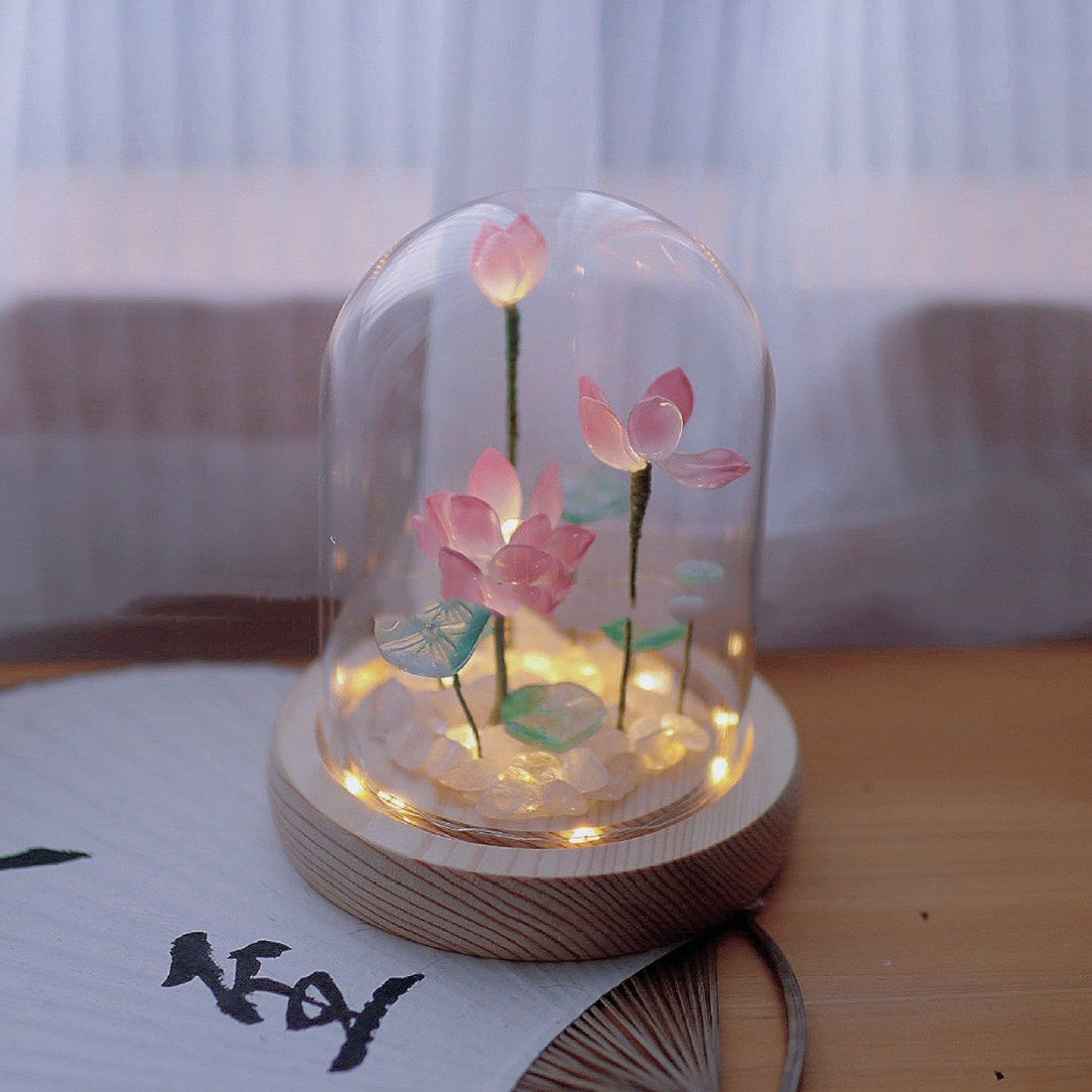 Handmade Lotus Light