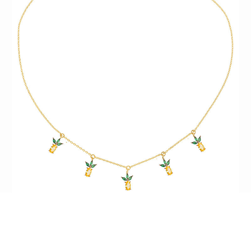 Tropical Fruit Clavicle Choker