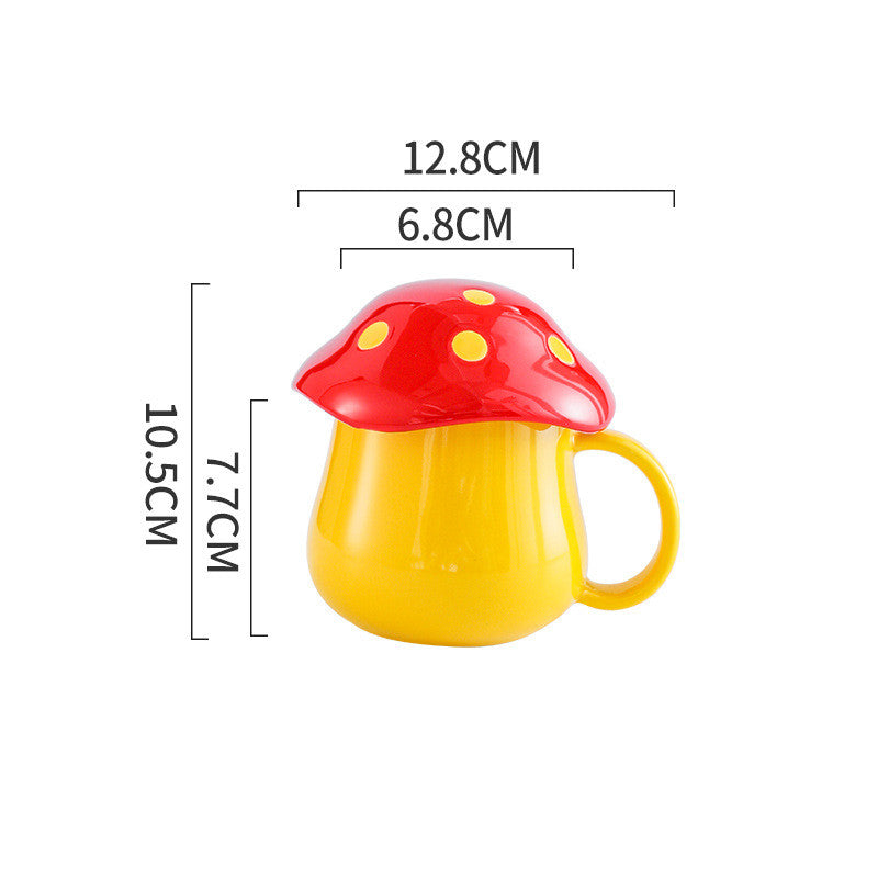 Mini Mushroom Ceramic Mugs