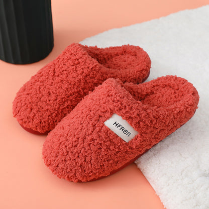 Plush Cotton Slippers