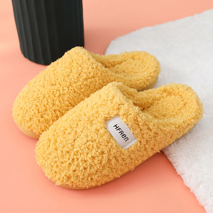 Plush Cotton Slippers