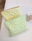 Quilted Makeup Bag