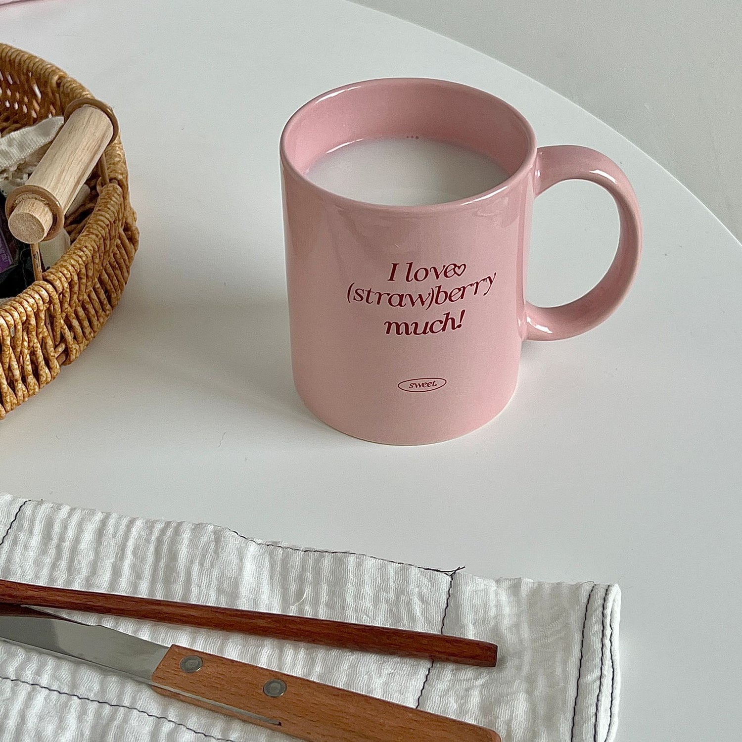 (Straw)berry Pink Mug