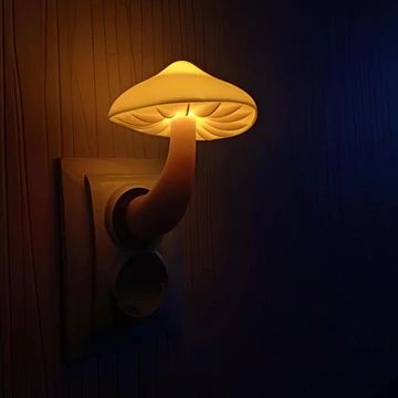 Mushroom LED Night Light