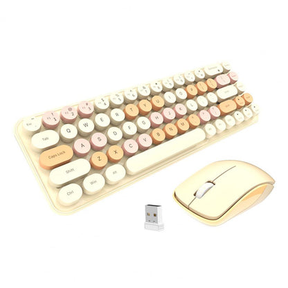 Candy Wireless Keyboard And Mouse Set