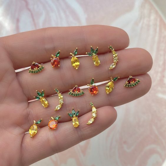 Fruit Basket Earrings