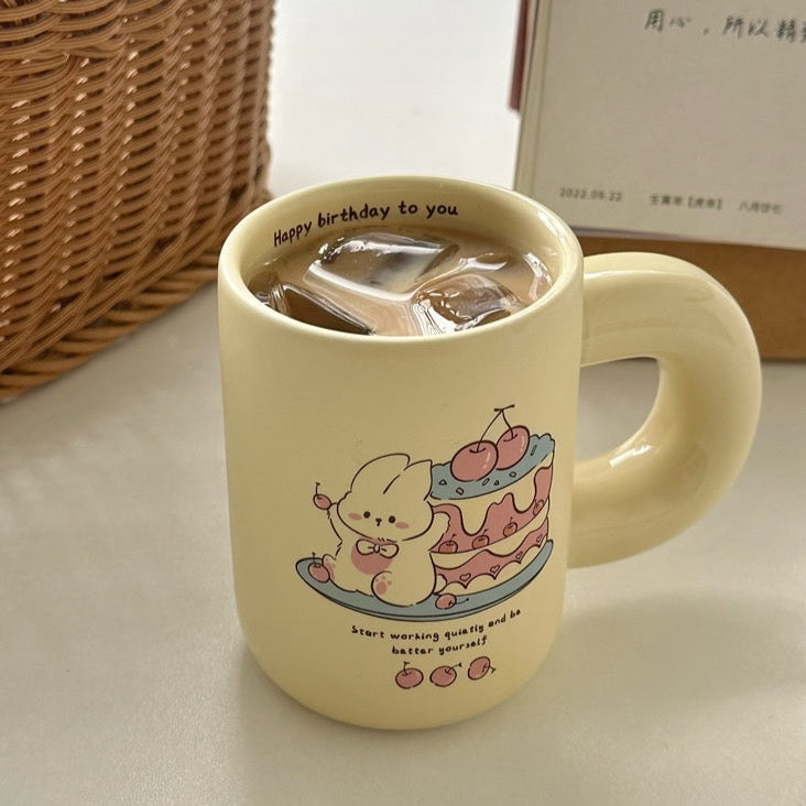 Rabbit Ceramic Cup