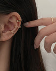 3Pcs Chain Ear Clips