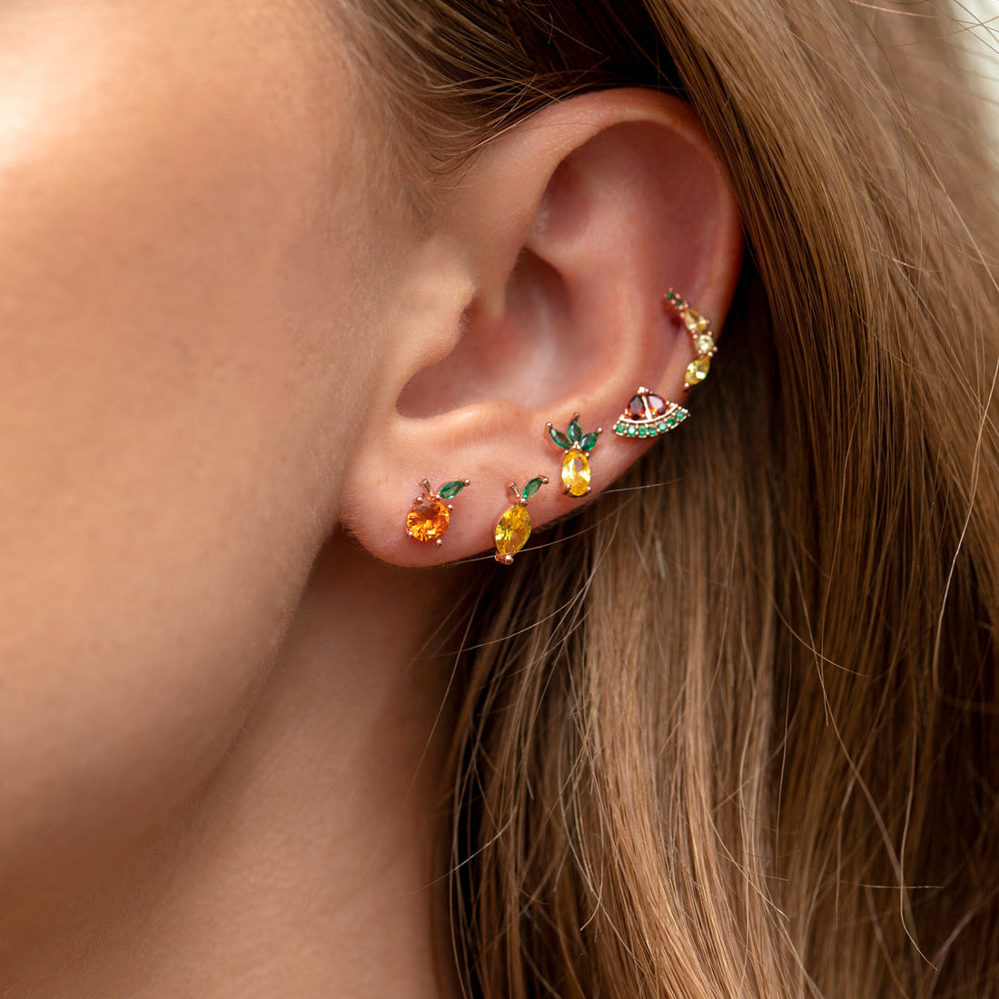 Fruit Basket Earrings