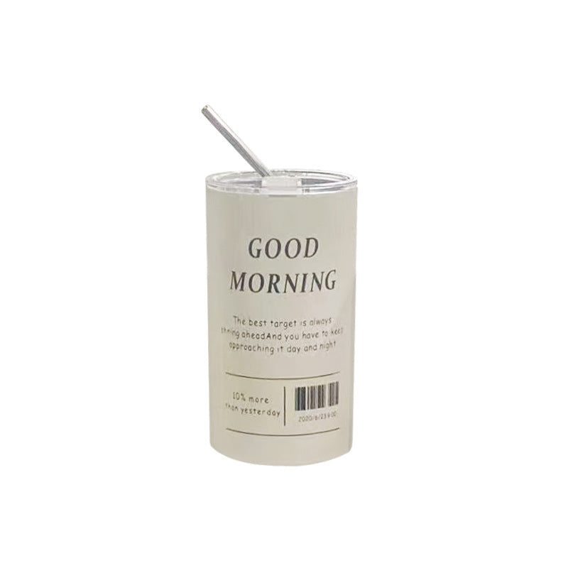 Stainless Steel Straw Bottle