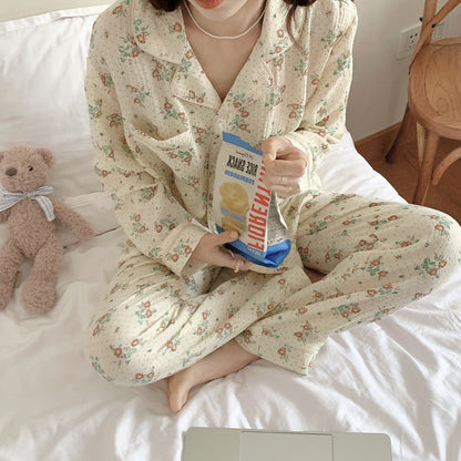 Floral Long Sleeve Pajama