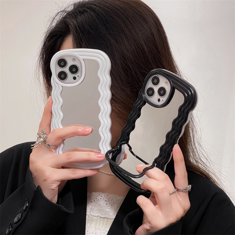 Wave Mirror Silicone Phone Case
