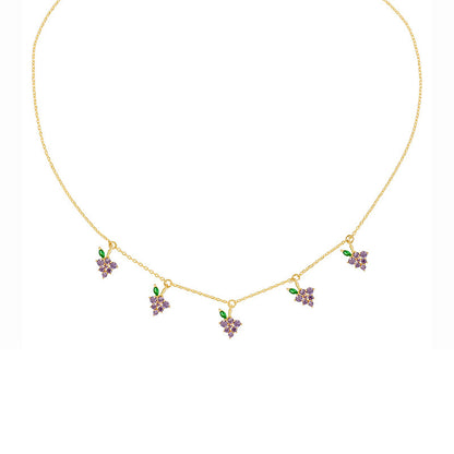 Tropical Fruit Clavicle Choker