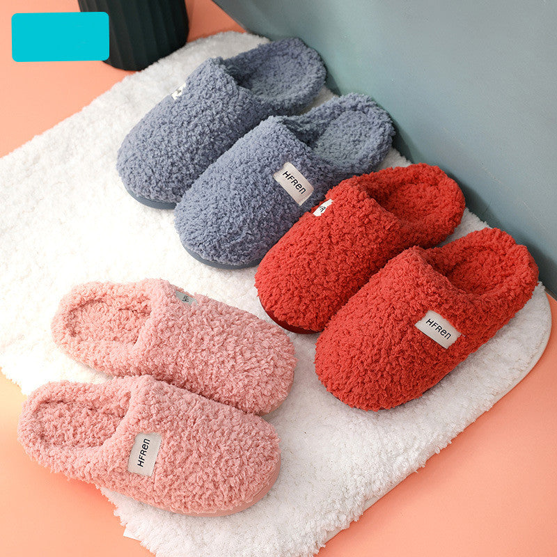 Plush Cotton Slippers