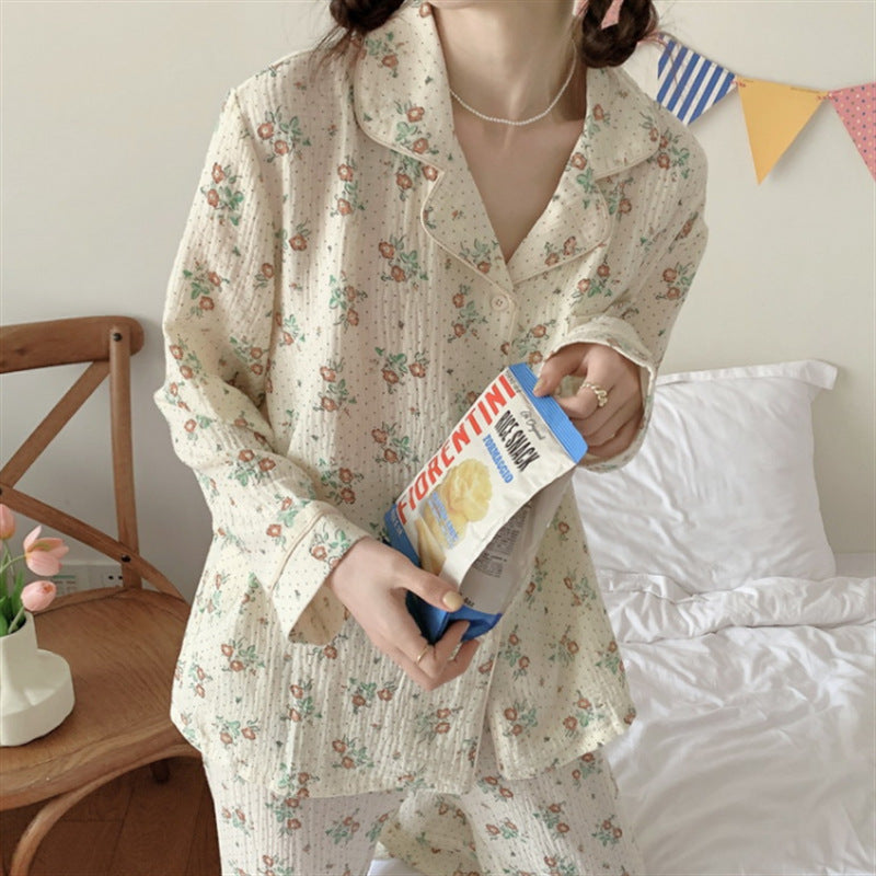 Floral Long Sleeve Pajama