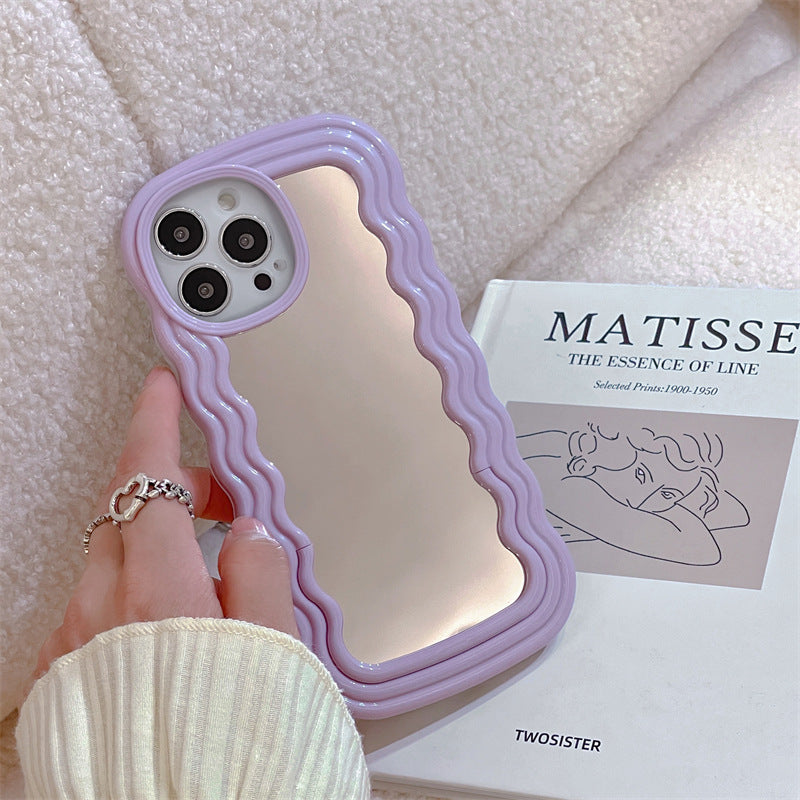 Wave Mirror Silicone Phone Case