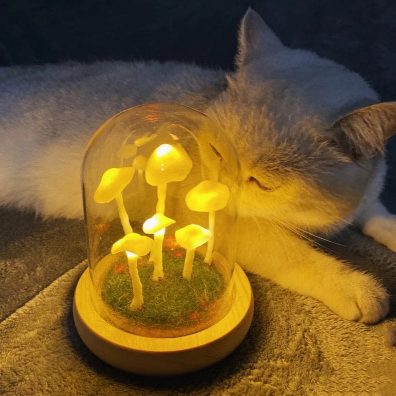 DIY Mushroom Luminous Lamp