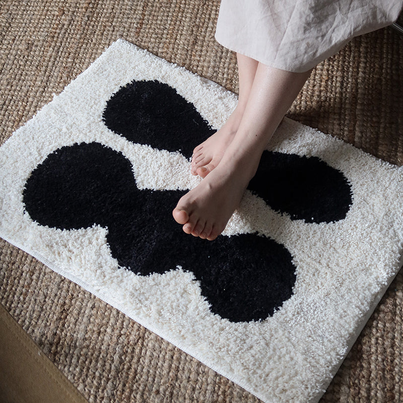 Abstract Bedside Carpet