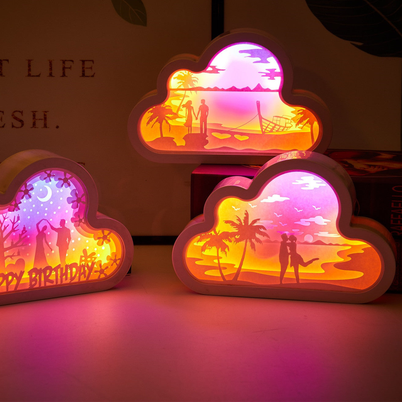 Cloud 3D Paper Lamp