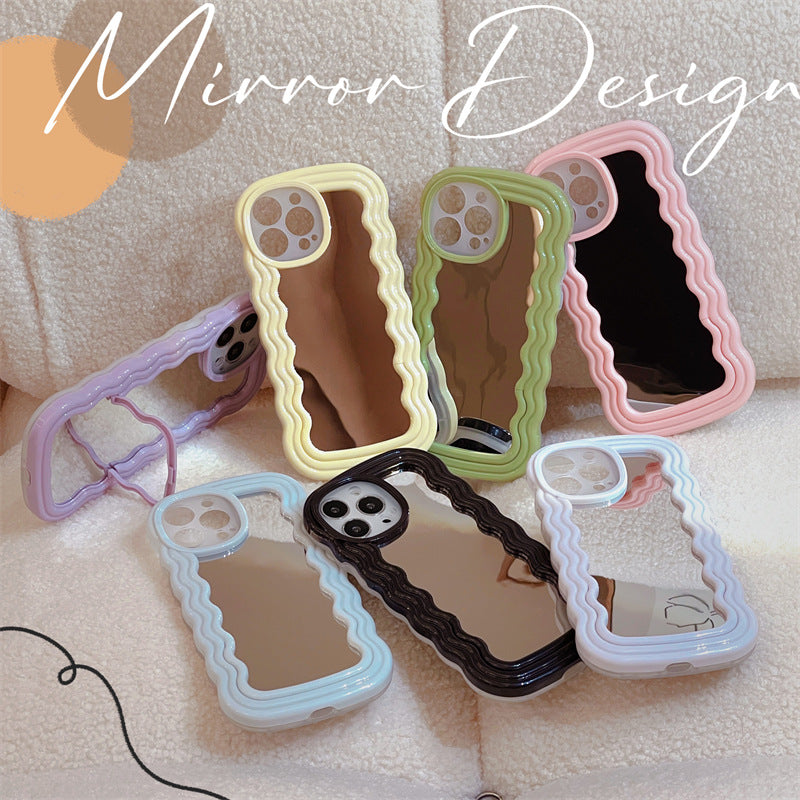 Wave Mirror Silicone Phone Case