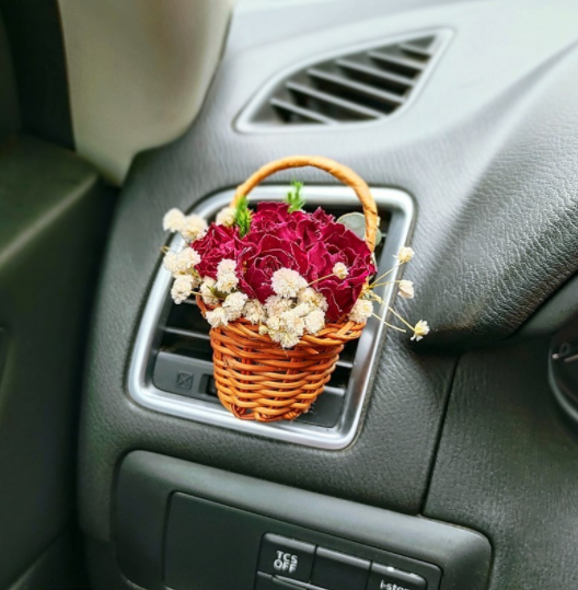 Flower Basket Car Fragrance Diffuser