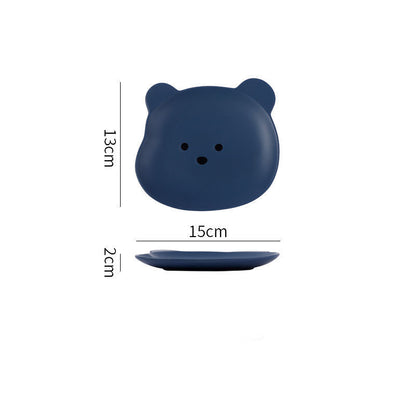 Bear Bowl and Plate