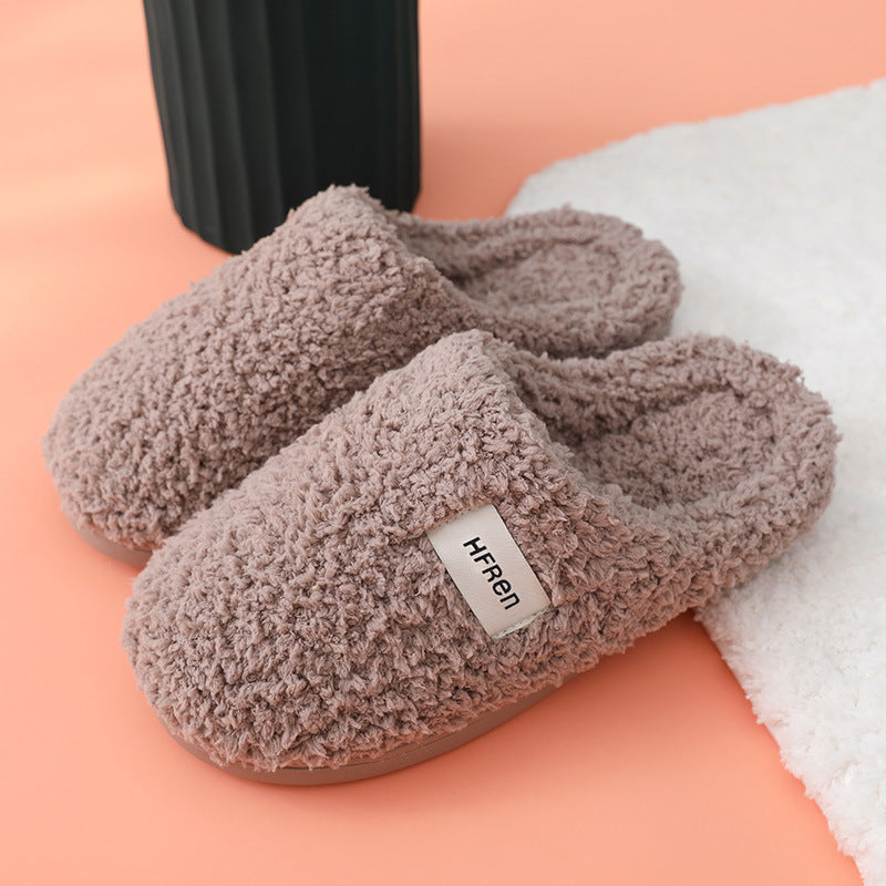 Plush Cotton Slippers