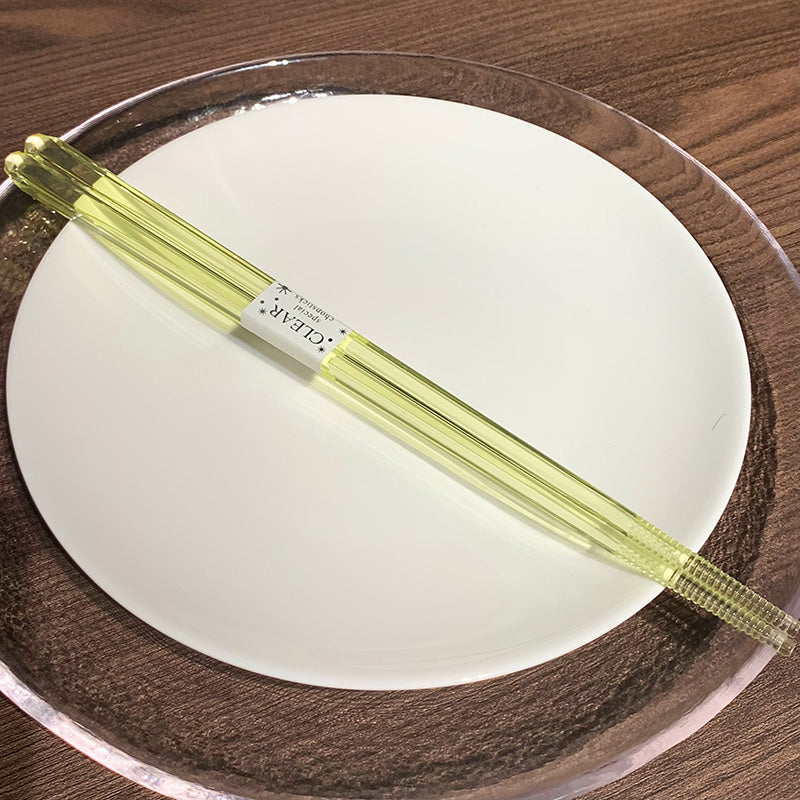 Candy Color Transparent Chopsticks