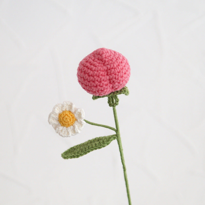 Wool Crochet Bouquet