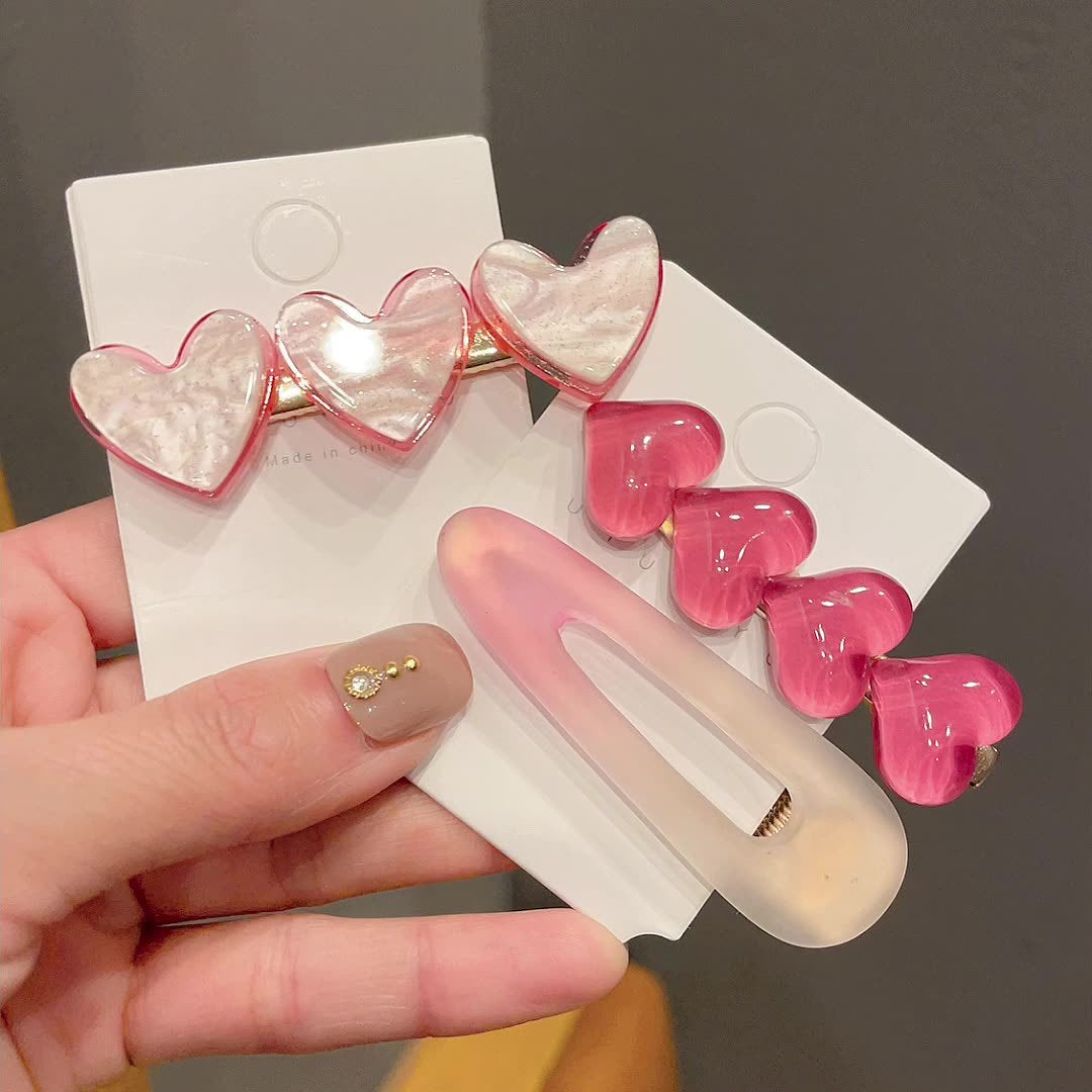 Love Hair Clips