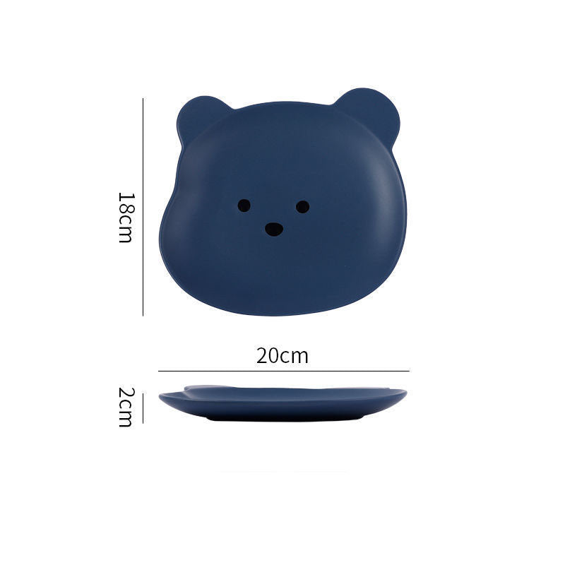 Bear Bowl and Plate