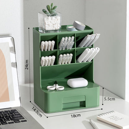 Pen Holder Desk Storage Box