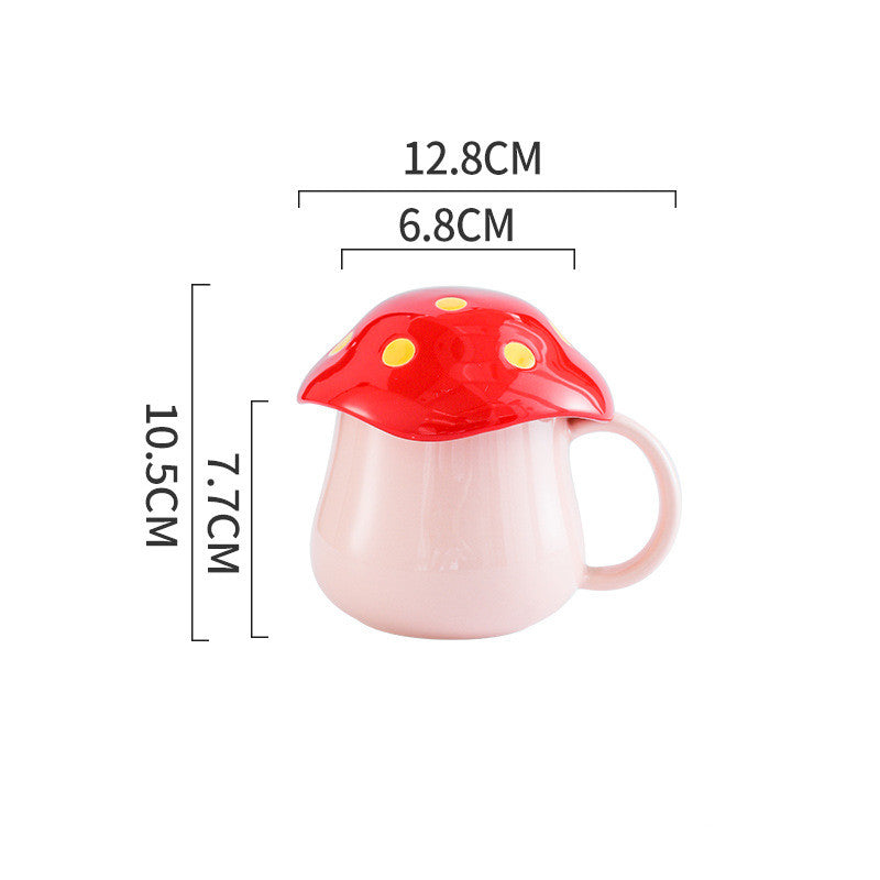 Mini Mushroom Ceramic Mugs