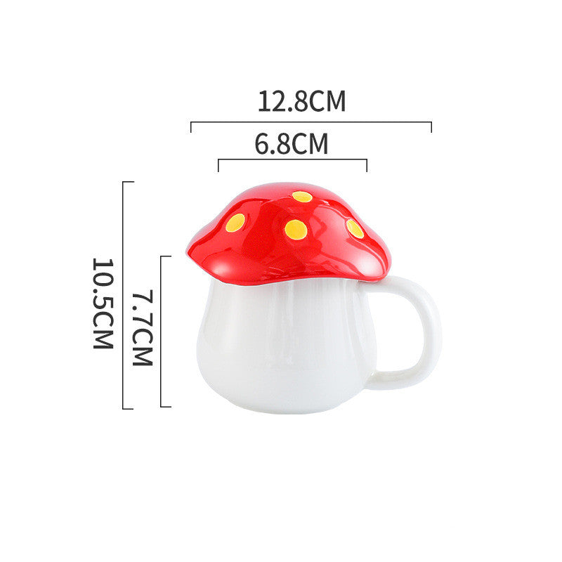 Mini Mushroom Ceramic Mugs