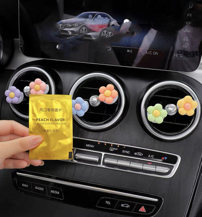 Mini Flower Car Fragrance Diffuser