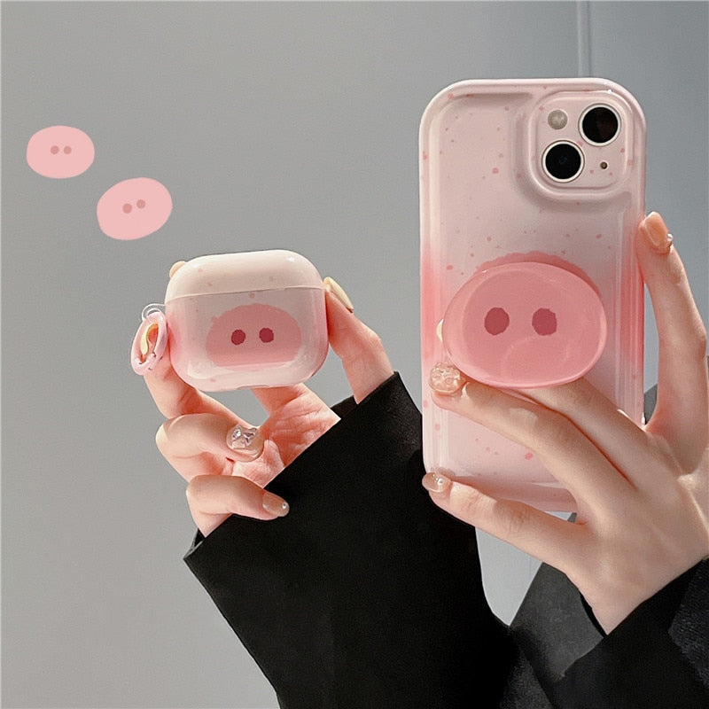 Pink Pig Phone Case