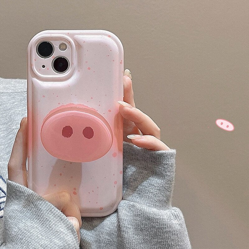 Pink Pig Phone Case