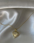 Dainty Heart Star Necklace