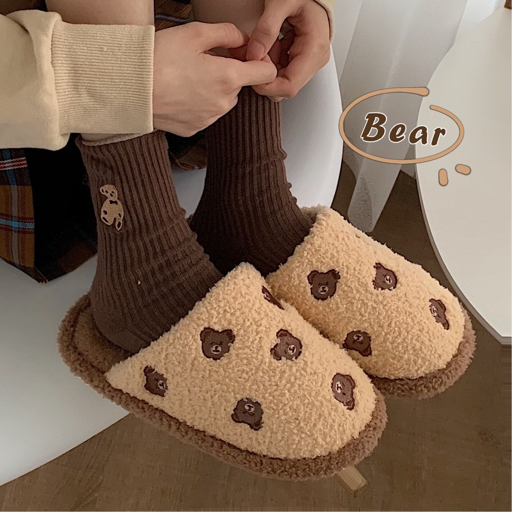 Mini Bears Slippers