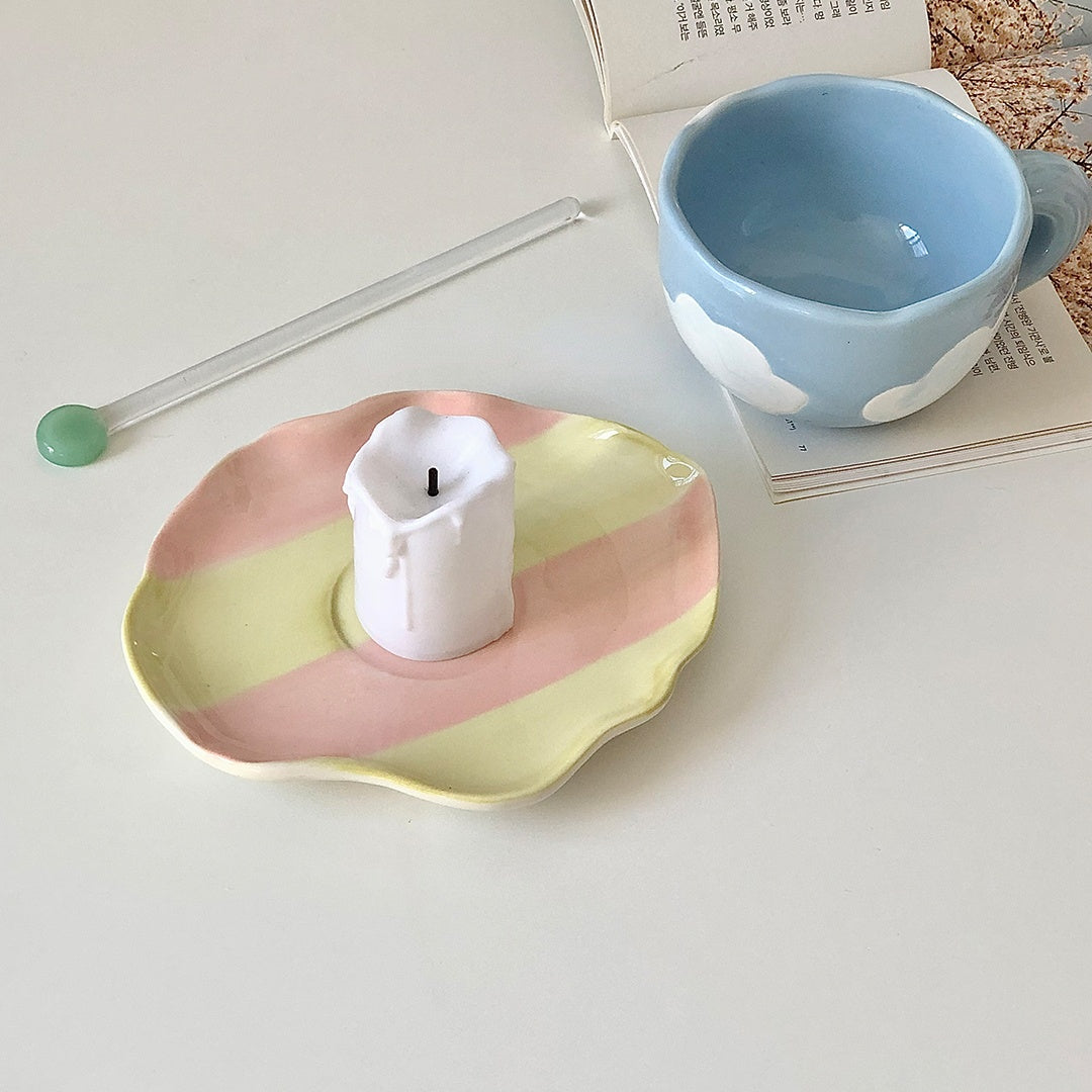 Clouds Mug And Saucer Set