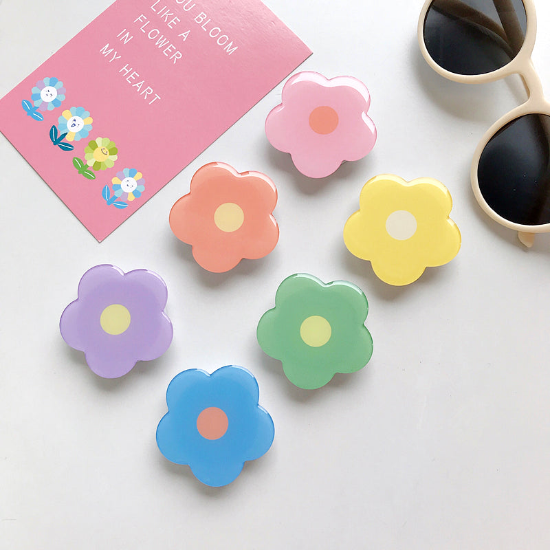 Colorful Flower Pop-Socket