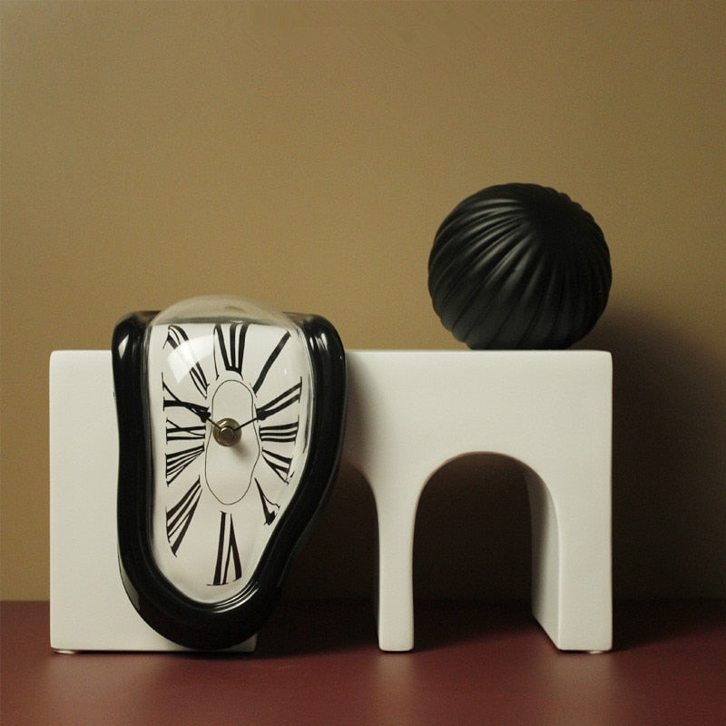 Vintage Melting Clock