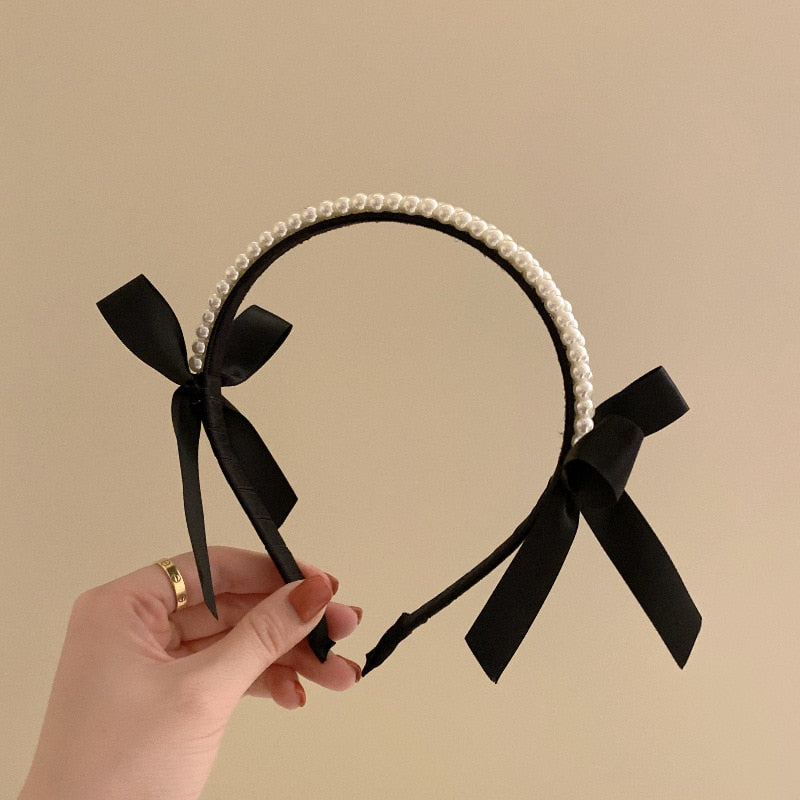 Pearl Bow Hairband