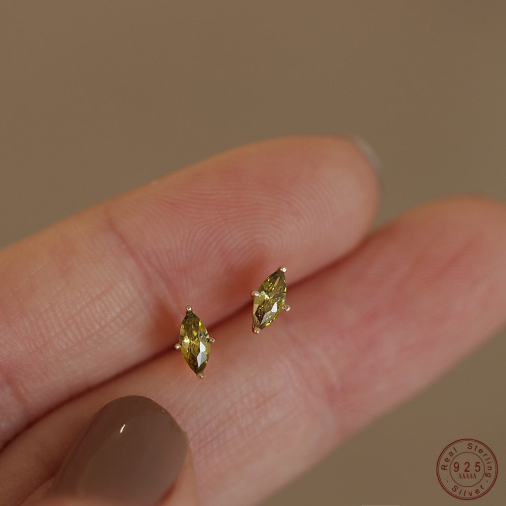 Olive Green Earrings