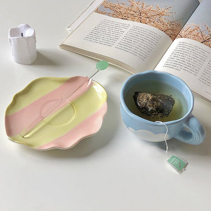 Clouds Mug And Saucer Set