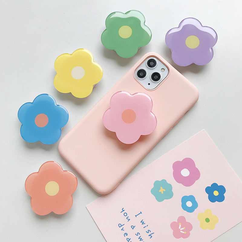 Colorful Flower Pop-Socket