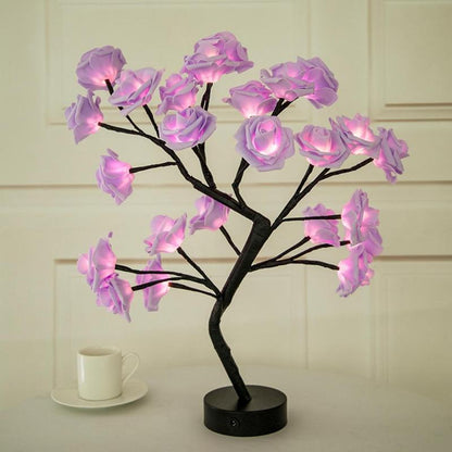 Rose Flower Tree Lamp